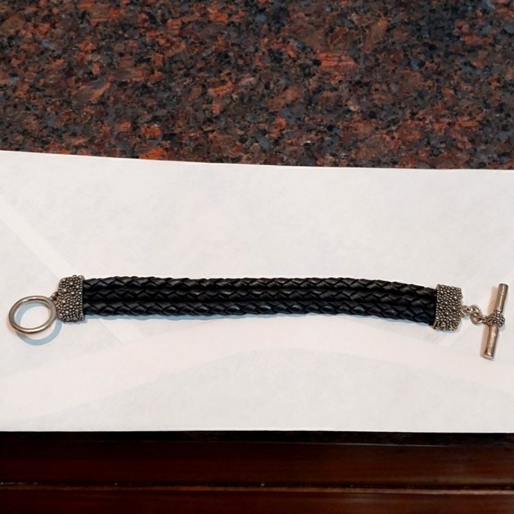 Michael Dawkins "Starry Night" Sterling and Marcasite  Bracelet...New.